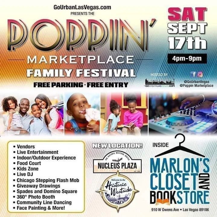 🍪Hey Jack&rsquo;s Cookie Lovers!! We will be vending with @poppinmarketplace on Saturday, September 18th from 4pm-9pm at Marlon&rsquo;s Closet and Bookstore! 
🛍Come and shop with us!!!
📍910 W. Owens Ave, Las Vegas, NV 89106
#poppinmarketplace #